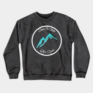 Let's Roam Large Logo Crewneck Sweatshirt